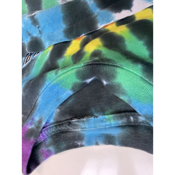 Vintage Single Stitch Disney Aerosmith Graphic Tee 2XL Tie Dye - Picture 12 of 12